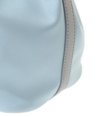 earth music&ecology バイカラーハンドルドロストバッグ Blue