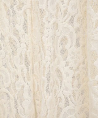 earth music&ecology 起毛レースレイヤードキャミワンピース Ivory