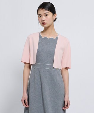 TOCCA 【松木育未さん着用】CREPE BOLERO ボレロ ピンク系