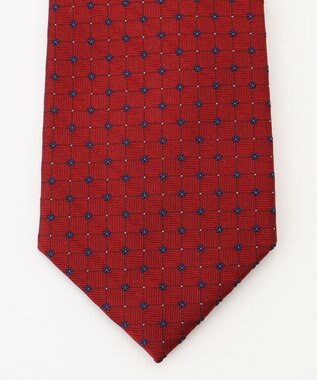 J.PRESS MEN 【VINTAGE JACQUARD COLLECTION】小紋柄 ネクタイ レッド系7
