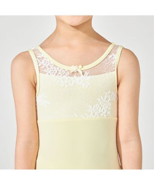 Chacott ノースリーブレオタード レモンクリーム