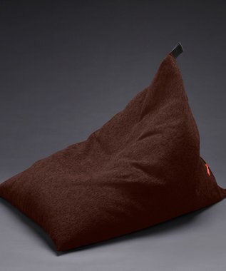 ビーズクッション tetra ソファー張り生地 シェニール ビーズクッション ブラウニー