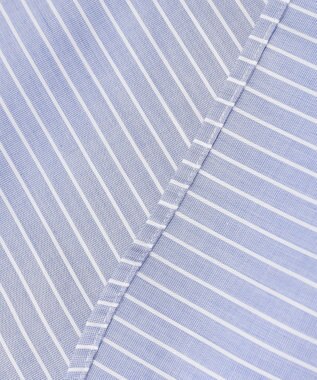 J.PRESS YORK STREET 【WOMEN】クレリックバンドドレス シャツ ブルー系1