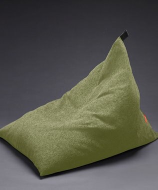 ビーズクッション tetra ソファー張り生地 シェニール ビーズクッション セラドングリーン