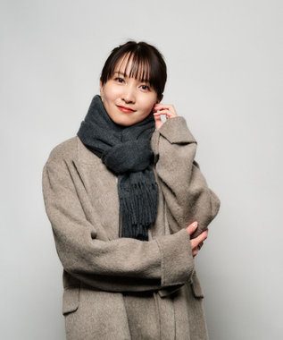 MOONBAT プラスムーンバット (+moonbat) カシミヤ100％無地ストール 洗える 190㎝×50㎝