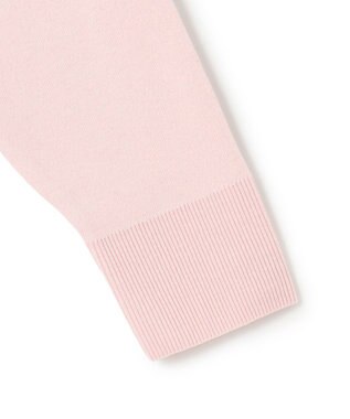 UNFILO コットンカシミヤニット フーディ ピンク