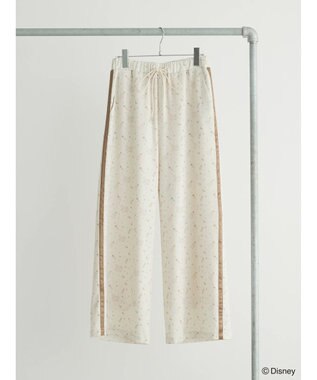 Green Parks ＦＡＮＴＡＳＩＡ／サイドライン柄パンツ Ivory