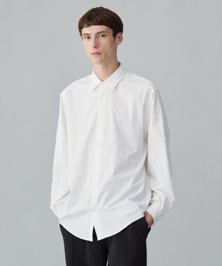 UNFILO MENS 【男女兼用】コンフォート レギュラーカラーシャツ [24年秋冬商品] オフ