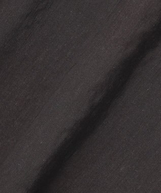 23区 【洗える】リネンレーヨンストレッチ  Iライン キャミソール ワンピース ダークブラウン系