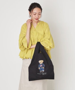 MOONBAT 【WEB限定】POLO RALPH LAUREN（ポロ ラルフ ローレン）ポロベア ベルト付き レインバッグ　 ブラック
