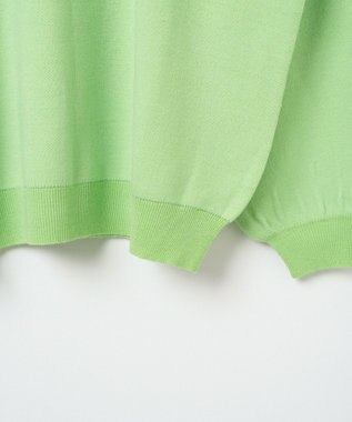 WEGO ウェーブロゴジャガードニットプルオーバー グリーン