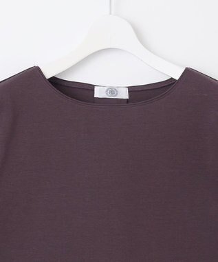 J.PRESS LADIES S TCポンチ ドッキング カットソー パープル系