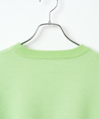 WEGO ウェーブロゴジャガードニットプルオーバー グリーン