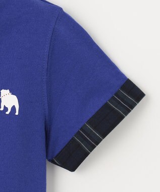 J.PRESS KIDS 【110-130cm】ブル ポロシャツ ロイヤルブルー系