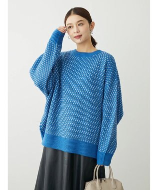 Green Parks ・ＳＵＧＡＲ　ＳＰＯＯＮ　２ｗａｙニットカーディガン Blue