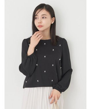 earth music&ecology パールポイントプルオーバー Black