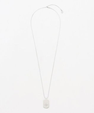 ICB 【先行予約】 ドッグタグモチーフネックレス シルバー