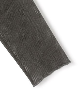 23区 S 【SLOW/一部店舗限定】ブラッシュドチュール メッシュベロア カットソー グレー系