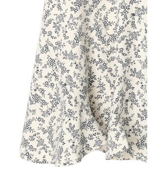 earth music&ecology エアリーエスカルゴスカート Flower