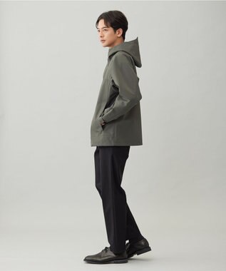 UNFILO MENS 防風撥水 フードブルゾン カーキ