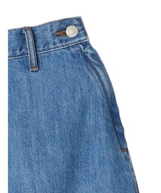 CRAFT STANDARD BOUTIQUE Ａライン４ＷＡＹデニムスカート Light Indigo