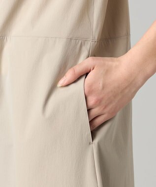 Chacott Chacott BALANCE UVケアタフタワンピース グレージュ