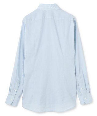 JOSEPH HOMME リネンストレッチブロード　ウィングカラーシャツ スカイブルー系