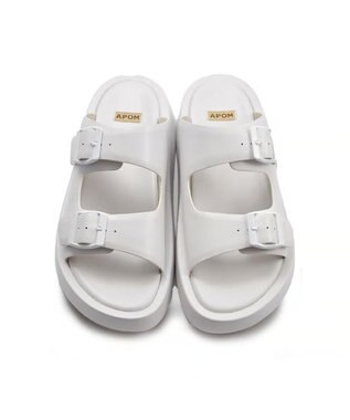 APOM プラットフォームサンダル35 ホワイト