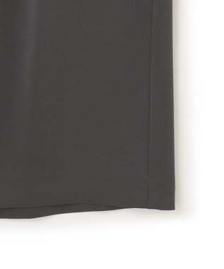 23区 【撥水加工/洗える】スムースサテン Iライン スカート グレー系