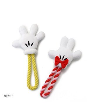 PET PARADISE ディズニー ミッキーマウス 《手のロープトイ》 犬用おもちゃ -