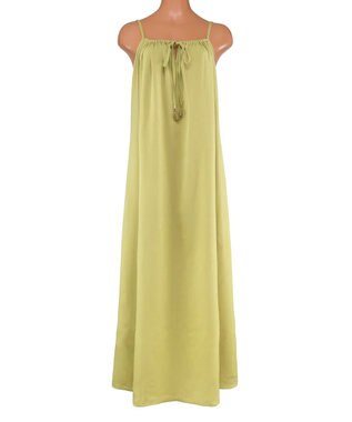 San-ai Resort（三愛水着楽園） 【SALE】マキシワンピース　M　【Coral veil（コーラルヴェール）】 イエロー