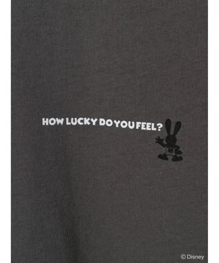 Green Parks オズワルド／バックプリント半袖ＴＥＥ Charcoal Gray