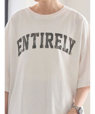 AMERICAN HOLIC ＢＩＧロゴカットプルオーバー Off White