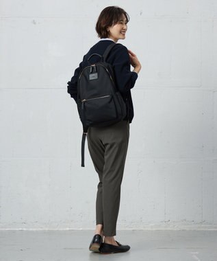 J.PRESS LADIES 【PC収納可】ナイロン リュック ブラック系