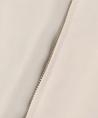 ICB 【2WAY】 ダルグロッシーサテン ボウタイ付きブルゾン トープ