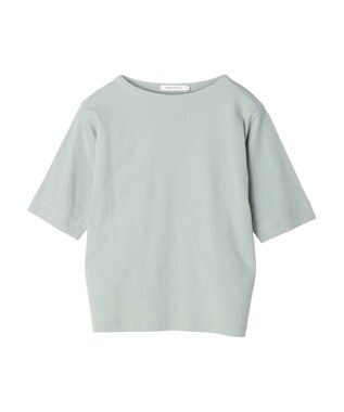 AMERICAN HOLIC ５分袖ボートネックカットプルオーバー Green