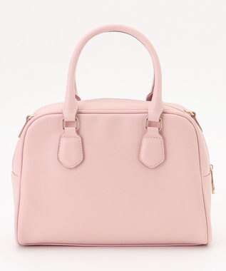 ANY SIS 【2WAY】チャーム付きスクエア ボストンバッグ ピンク