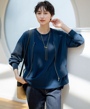 23区 S 【新色追加/Oggi6月号掲載】コットンリブ タンクトップ ブラック系