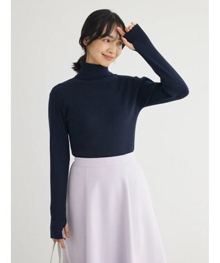 Green Parks もちやわ　タートルプルオーバー Lavender