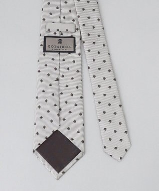 GOTAIRIKU GOTAIRIKU別注【日本製】シルク ネクタイ_オリジナル柄 ベージュ系8