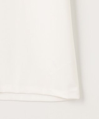 PW CIRCULUS 【MEN】【ストレッチ】バック アニマルプリント ロゴ モックネック シャツ ホワイト系