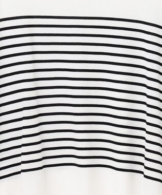 UNFILO スゴ機能美ニット ハーフスリーブ オフボーダー