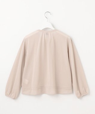 J.PRESS LADIES L 【洗える】シアー カーディガン ベージュ系