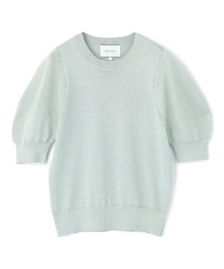 BEIGE， SMITHONITE / リュクスグリッター コクーンプルオーバー Sax