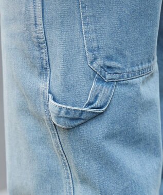 WEGO イージーペインターデニムパンツ デニム淡加工色