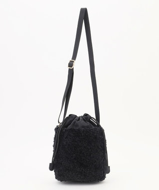 バケットファーショルダーバッグ