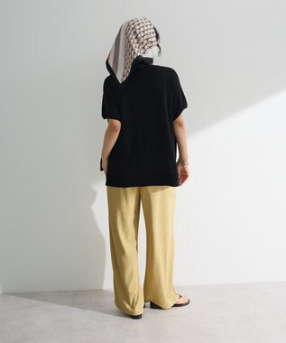 Green Parks フレンチスリーブカーディガン Black