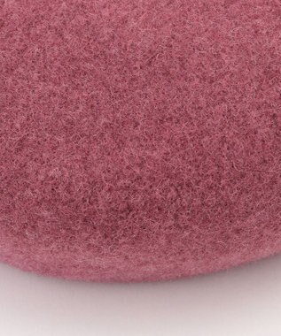 ANY KIDS ネコチャーム付きリボンベレー帽 ピンク