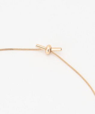 自由区 【カタログ掲載】メタル ネックレス マットゴールド