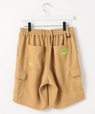 PW CIRCULUS 【GOLF OUT掲載アイテム】【MEN】ワッフルカーゴショーツ ゴルフ ベージュ系